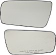 2005-2009 Ford Mustang - Driver and Passenger Side Mirror Glass, Non-Heated, No Blind Spot Feature