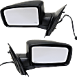 2005 Ford Expedition - Driver and Passenger Side Mirror, Power Adjust, Heated, Paintable, Power Folding, In-housing Signal Light, No Blind Spot Feature, With Memory, With Puddle Light, No Auto-Dimming