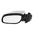 Driver and Passenger Side Mirrors, Power Adjust, Manual Folding, Heated, Chrome, In-housing Signal Light, With memory, With Puddle Light, No Auto-Dimming, With Blind Spot Detection in Glass