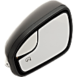 Driver and Passenger Side Mirrors, Power Adjust, Manual Folding, Heated, Paintable, In-housing Signal Light, With memory, With Puddle Light, No Auto-Dimming, No Blind Spot Feature