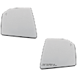 Driver and Passenger Side Mirror Glass, Heated, With Blind Spot Detection in Glass No Auto-Dim