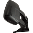 2015-2019 Ford Transit-250 - Driver and Passenger Side Towing Mirror, Manual Adjust, Non-Heated, Manual Folding, Textured Black, No Signal Light, No Memory, No Puddle Light, No Auto-Dimming, No Blind Spot Feature