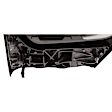 2015-2017 Ford Transit-350 - Driver and Passenger Side Towing Mirror, Power Adjust, Non-Heated, Manual Folding, Textured Black, No Signal Light, Without Memory Recall, No Puddle Light, No Auto-Dimming, No Blind Spot Feature