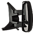2015-2017 Ford Transit-350 - Driver and Passenger Side Towing Mirror, Power Adjust, Non-Heated, Manual Folding, Textured Black, No Signal Light, No Memory, No Puddle Light, No Auto-Dimming, No Blind Spot Feature