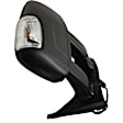 2017 Ford Transit-350 - Driver and Passenger Side Towing Mirror, For Models With Medium or High Roof, Power Adjust, Heated, Textured Black, Manual Folding, In-housing Signal Light, No Blind Spot Feature, Without Memory Recall, No Puddle Light, No Auto-Dimmi