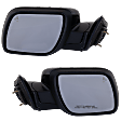 2016-2019 Ford Explorer - Driver and Passenger Side Mirrors, Power, Power Folding, Heated, Paintable, In-housing Signal Light, With memory, With Puddle Light, No Auto-Dimming, With Blind Spot Detection in Glass