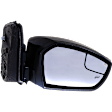 Driver and Passenger Side Mirrors, Power Adjust, Manual Folding, Heated, Paintable, In-housing Signal Light, With memory, With Puddle Light, No Auto-Dimming, No Blind Spot Feature