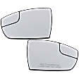 Driver and Passenger Side Mirror Glass, Non-Heated, No Blind Spot Feature, Includes (2) Mirror Glasses