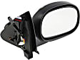 2000 Ford F-150 Base - Driver and Passenger Side Mirror, Power Adjust, Non-Heated, Manual Folding, Chrome, No Signal Light, Without Memory Recall, No Puddle Light, No Auto-Dimming, No Blind Spot Feature, Contour Style