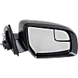 2023 Ford Ranger - Driver and Passenger Side Mirror, Manual Adjust, Non-Heated, Textured Black, Manual Folding, No Signal Light, No Blind Spot Feature, No Memory, No Puddle Light, No Auto-Dimming