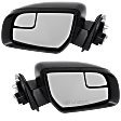 2020 Ford Ranger - Driver and Passenger Side Mirror, Power Adjust, Non-Heated, Textured Black, Manual Folding, No Signal Light, No Blind Spot Feature, No Memory, No Puddle Light, No Auto-Dimming