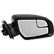 2020 Ford Ranger - Driver and Passenger Side Mirror, Power Adjust, Non-Heated, Textured Black, Manual Folding, No Signal Light, No Blind Spot Feature, No Memory, No Puddle Light, No Auto-Dimming