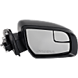 2020 Ford Ranger - Driver and Passenger Side Mirror, Power Adjust, Non-Heated, Textured Black, Manual Folding, No Signal Light, No Blind Spot Feature, No Memory, No Puddle Light, No Auto-Dimming