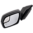 Driver and Passenger Side Mirror, Power Adjust, Heated, Manual Folding, Paintable, In-housing Signal Light, With Memory, With Puddle Light, No Auto-Dim, No Blind Spot Feature