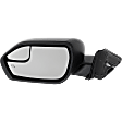 Driver and Passenger Side Mirrors, Power Adjust, Manual Folding, Heated, Textured Black, No Signal Light, No Memory, No Puddle Light, No Auto-Dimming, No Blind Spot Feature