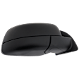 2019-2023 Ford Ranger - Driver and Passenger Side Mirror, Power Adjust, Non-Heated, Power Folding, Textured Black, No Signal Light, No Memory, No Puddle Light, No Auto-Dimming, With Blind Spot Glass