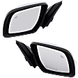 Driver and Passenger Side Mirrors, Power Adjust, Power Folding, Heated, Chrome, In-Housing Signal Light, No Memory, With Puddle Light, No Auto-Dimming, With Blind Spot Glass