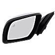 Driver and Passenger Side Mirrors, Power Adjust, Power Folding, Heated, Chrome, In-Housing Signal Light, No Memory, With Puddle Light, No Auto-Dimming, With Blind Spot Glass