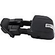Driver and Passenger Side Towing Mirror, Upper - Power Adjust, Lower - Manual Adjust, Heated, Manual Folding, Textured Black, In-housing Signal Light, No Memory, No Puddle Light, No Auto-Dim