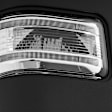 Driver and Passenger Side Towing Mirror, Upper - Power Adjust, Lower - Manual Adjust, Heated, Power Folding, Paintable, In-housing Signal Light, No Memory, With Puddle Light, No Auto-Dimming