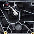 2020 Ford F-450 Super Duty - Driver and Passenger Side Towing Mirror, Manual Adjust, Non-Heated, Textured Black, Manual Folding, No Signal Light, No Blind Spot Feature, Without Memory Recall, No Puddle Light, No Auto-Dimming
