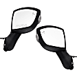 Driver and Passenger Side Mirror, Power Adjust, Non-Heated, Manual Folding, Paintable, In-housing Signal Light, No Memory, No Puddle Light, No Auto-Dim, With Blind Spot Detection in Glass