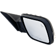 Driver and Passenger Side Mirrors, Power Adjust, Power Folding, Heated, Paintable, In-housing Signal Light, With memory, With Puddle Light, No Auto-Dimming, With Blind Spot Detection in Glass
