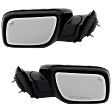 2013 Ford Explorer - Driver and Passenger Side Mirror, Power Adjust, Heated, Paintable, Manual Folding, In-housing Signal Light, With Blind Spot Detection in Glass, Without Memory Recall, With Puddle Light, No Auto-Dimming