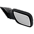 2013 Ford Explorer - Driver and Passenger Side Mirror, Power Adjust, Heated, Paintable, Manual Folding, In-housing Signal Light, With Blind Spot Detection in Glass, Without Memory Recall, With Puddle Light, No Auto-Dimming
