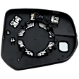 2014-2023 Ford Transit Connect - Driver and Passenger Side Mirror Glass, Heated, No Blind Spot Feature