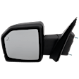 2020 Ford F-150 - Driver and Passenger Side Mirror, Crew or Extended Cab Pickup, Power Adjust, Heated, Textured Black, Manual Folding, In-housing Signal Light, With Blind Spot Glass, No Memory, With Puddle Light, No Auto-Dimming