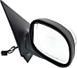 Driver and Passenger Side Mirror, Power Adjust, Non-Heated, Manual Folding, Chrome, No Signal Light, No Memory, No Puddle Light, No Auto-Dim, No Blind Spot Feature, Contour Style