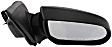 Driver and Passenger Side Mirrors, Power, Manual Folding, Non-Heated, Textured Black, No Signal Light, No Memory, No Puddle Light, No Auto-Dimming, No Blind Spot Feature