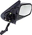 Driver and Passenger Side Mirrors, Power Adjust, Manual Folding, Non-Heated, Textured Black, No Signal Light, No Memory, With Puddle Light, No Auto-Dimming, No Blind Spot Feature