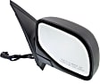 Driver and Passenger Side Mirrors, Power Adjust, Manual Folding, Non-Heated, Textured Black, No Signal Light, No Memory, With Puddle Light, No Auto-Dimming, No Blind Spot Feature