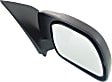 2000-2005 Ford Excursion - Driver and Passenger Side Mirror, Manual Adjust, Non-Heated, Manual Folding, Textured Black, No Signal Light, Without Memory Recall, No Puddle Light, No Auto-Dimming, No Blind Spot Feature