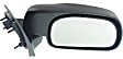 2000-2005 Ford Excursion - Driver and Passenger Side Mirror, Manual Adjust, Non-Heated, Manual Folding, Textured Black, No Signal Light, Without Memory Recall, No Puddle Light, No Auto-Dimming, No Blind Spot Feature