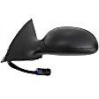 2005 Ford Taurus - Driver and Passenger Side Mirror, Power Adjust, Non-Heated, Textured Black, Non-Folding, No Signal Light, No Blind Spot Feature, Without Memory Recall, No Puddle Light, No Auto-Dimming