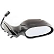 2005 Ford Taurus - Driver and Passenger Side Mirror, Power Adjust, Non-Heated, Textured Black, Non-Folding, No Signal Light, No Blind Spot Feature, Without Memory Recall, No Puddle Light, No Auto-Dimming