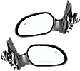 Driver and Passenger Side Mirrors, Power Adjust, Non-Folding, Heated, Textured Black, No Signal Light, No Memory, No Puddle Light, No Auto-Dimming, No Blind Spot Feature