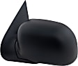 Driver and Passenger Side Mirrors, Power Adjust, Manual Folding, Non-Heated, Textured Black, No Signal Light, No Memory, With Puddle Light, No Auto-Dimming, No Blind Spot Feature