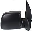 1994 Ford E-150 Econoline - Driver and Passenger Side Mirror, Power Adjust, Heated, Textured Black, Manual Folding, No Signal Light, No Blind Spot Feature, Without Memory Recall, No Puddle Light, No Auto-Dimming