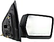 2005 Ford F-150 - Driver and Passenger Side Mirror, Power Adjust, Heated, Textured Black, Manual Folding, No Signal Light, No Blind Spot Feature, No Memory, No Puddle Light, No Auto-Dimming