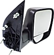 2004 Ford E-150 Base - Driver and Passenger Side Mirror, Manual Adjust, Non-Heated, Textured Black, Manual Folding, No Signal Light, No Blind Spot Feature, Without Memory Recall, No Puddle Light, No Auto-Dimming