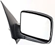 Driver and Passenger Side Mirrors, Non-Towing, Power, Manual Folding, Heated, Paintable, No Signal Light, No Memory, With Puddle Light, No Auto-Dimming, No Blind Spot Feature