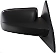 Driver and Passenger Side Mirrors, Power, Non-Folding, Non-Heated, Textured Black, No Signal Light, No Memory, No Puddle Light, No Auto-Dimming, No Blind Spot Feature