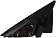 Driver and Passenger Side Mirrors, Power, Non-Folding, Non-Heated, Textured Black, No Signal Light, No Memory, No Puddle Light, No Auto-Dimming, No Blind Spot Feature