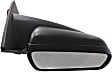 Driver and Passenger Side Mirrors, Power, Non-Folding, Non-Heated, Textured Black, No Signal Light, No Memory, No Puddle Light, No Auto-Dimming, No Blind Spot Feature