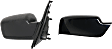2010 Ford Fusion S - Driver and Passenger Side Mirror, Power Adjust, Non-Heated, With 1 Paintable and 1 Textured Black Cap, Non-Folding, No Signal Light, No Blind Spot Feature, No Memory, No Puddle Light, No Auto-Dimming