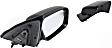 2010 Ford Fusion S - Driver and Passenger Side Mirror, Power Adjust, Non-Heated, With 1 Paintable and 1 Textured Black Cap, Non-Folding, No Signal Light, No Blind Spot Feature, No Memory, No Puddle Light, No Auto-Dimming